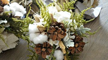 Букет невесты зимой: особенности выбора цветов 