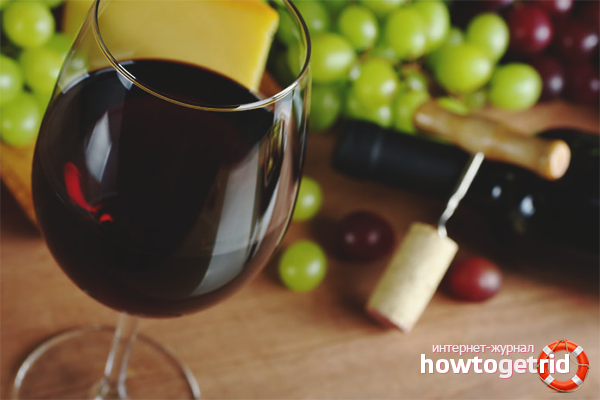 Польза и вред красного вина для здоровья организма 