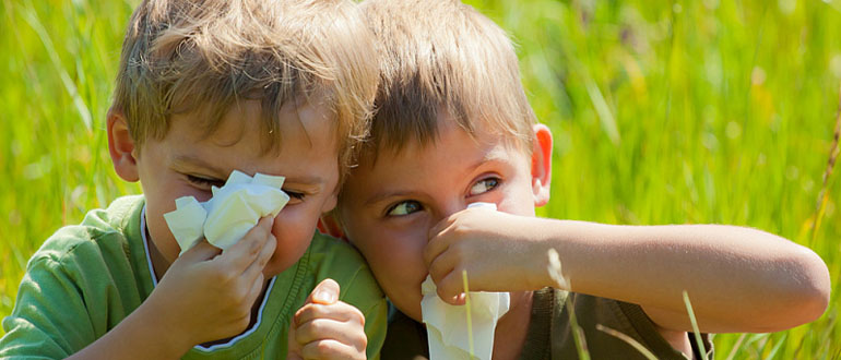 Лечение аллергии у ребёнка 
