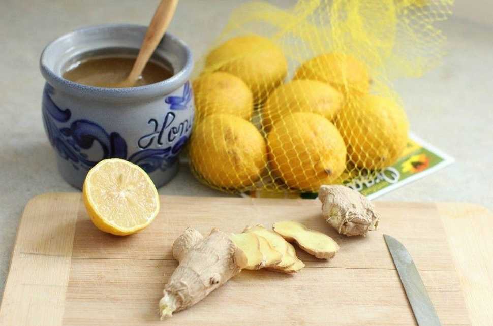 Рецепты для иммунитета из имбиря, лимона и меда 