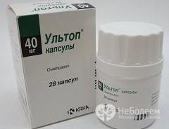 Уколы и таблетки 10 мг, 20 мг и 40 мг Ультоп: инструкция по применению 