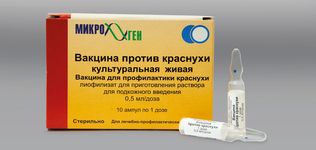 Вакцина краснушная (живая) (Rubella vaccine (live)) 