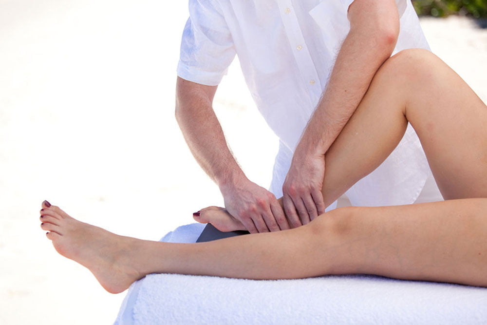 Комплексный массаж при артрозе голеностопного сустава 