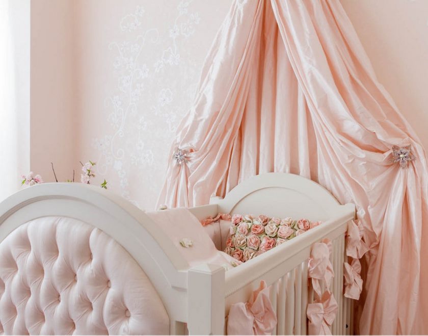 Кроватки для новорожденных — 120 фото красивого сочетания в интерьере 