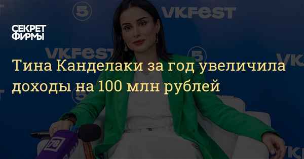 Канделаки объяснила, за какие заслуги переписала квартиру стоимостью в 100 миллионов рублей на своего сына