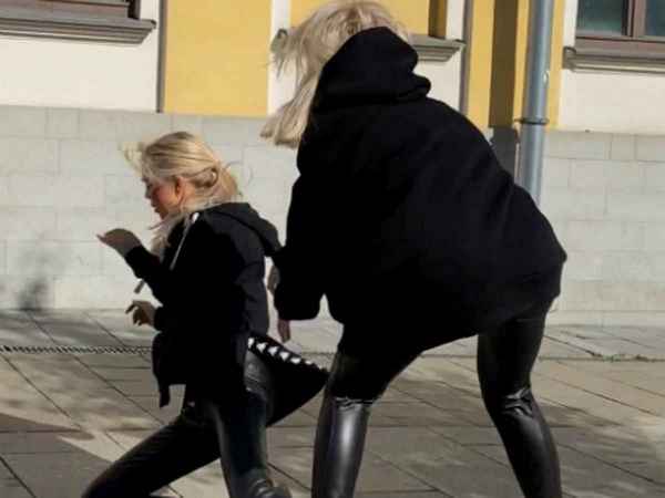 Тюльпанова и Погребняк устроили шоу в центре столицы: эпическую битву двух блондинок сняли на видео очевидцы