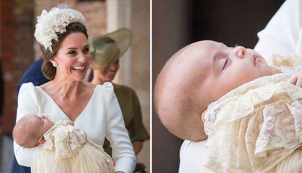 «Лысая Кейт очаровательна!»: в сети обсуждают редкую фотографию с крестин герцогини Кембриджской