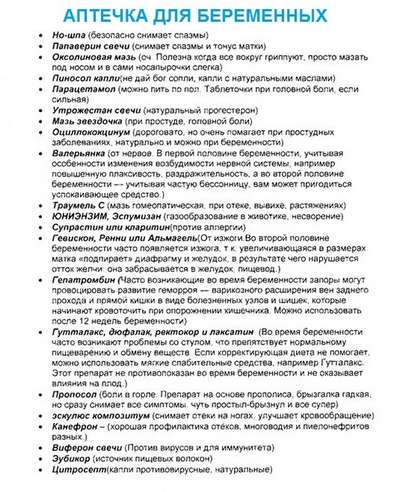 Таблетки от головной боли при беременности (какие можно и сколько)