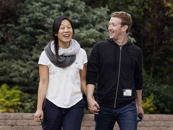 Цукерберг и его жена