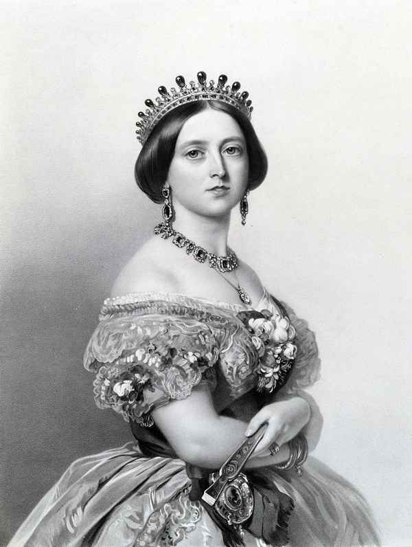 Виктория королева в молодости