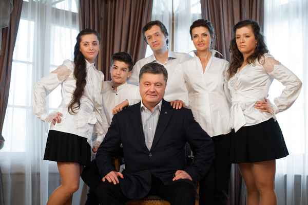  Порошенко и его семья фото