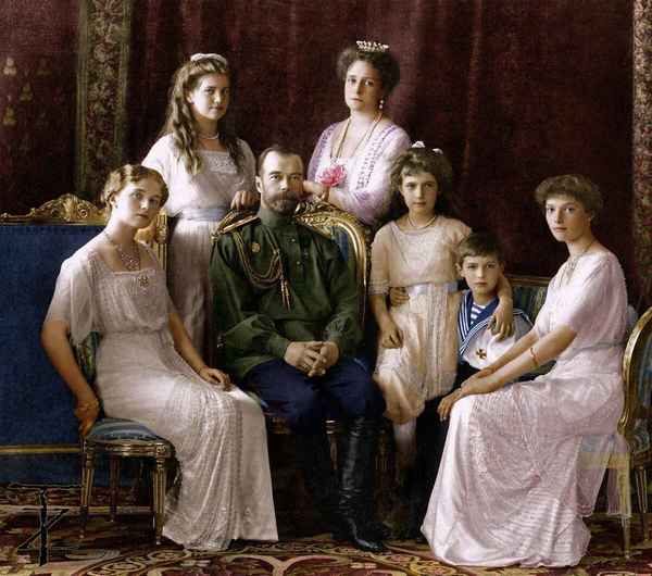  Николай 2 жена и дети