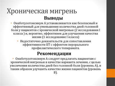 Хроническая мигрень: симптомы, диагностика и лечение 