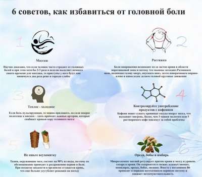 Как избавиться от головной боли без таблеток