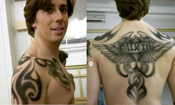 «На плечах красивоАлкина птичка»: Максим Галкин удивил фанатов брутальной татуировкой во всю спину