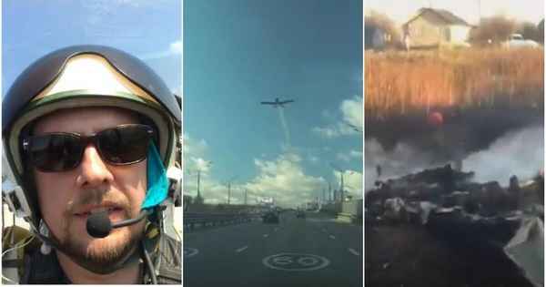 Александр Колтовой уводил самолет от жилых домов и дорог: 41-летний телеведущий совершил геройский поступок