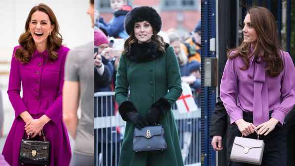 Кейт Миддлтон показала несколько стильных и удобных зимних образов: герцогиня вновь надела старое пальто
