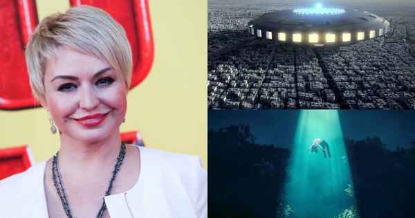 "Тьма покидает эту планету!": Катя Лель снова запечатлела на видео космический корабль с пришельцами