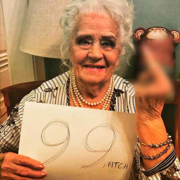 Маме Ирины Алферовой исполнилось 99 лет: приемный сын актрисы поздравил бабушку провокационным фото