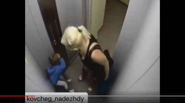 Камеры засняли, как обезумевший Казаченко вырвал волосы и едва не свернул шею матери своего ребенка